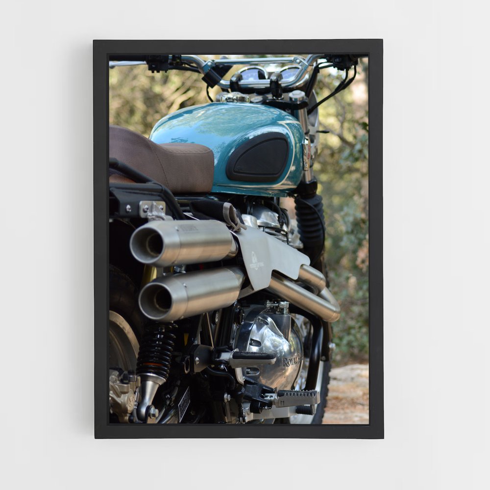 Poster Surprenant Intercepteur – affiche Royal Enfield (vue 2)